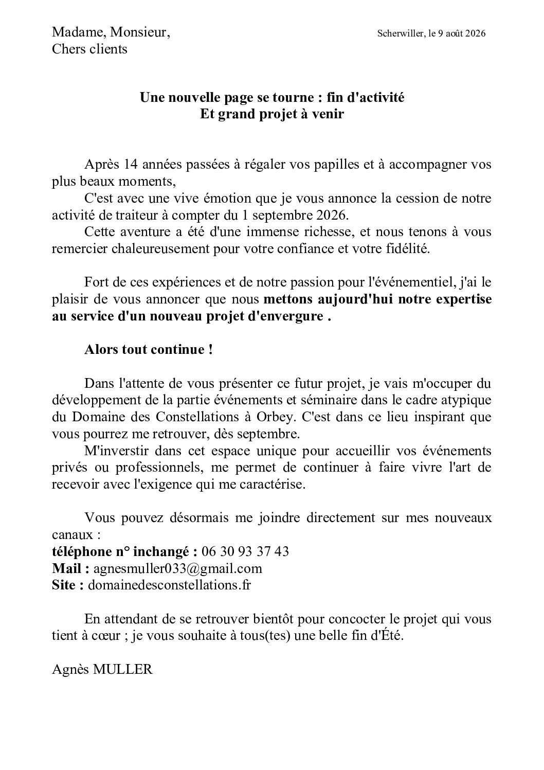 PROJET SITE